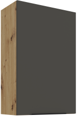 Zgornja omara Aria - siva/artisan hrast - 60 G-90 1F