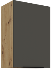 Zgornja omara Aria - siva/artisan hrast - 50 G-72 1F