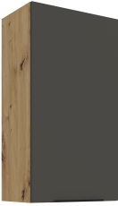 Zgornja omara Aria - siva/artisan hrast - 50 G-90 1F