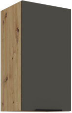 Zgornja omara Aria - siva/artisan hrast - 40 G-72 1F