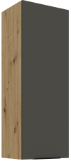 Zgornja omara Aria - siva/artisan hrast - 40 G-108 1F