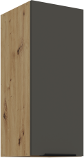 Zgornja omara Aria - siva/artisan hrast - 30 G-72 1F