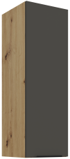 Zgornja omara Aria - siva/artisan hrast - 30 G-90 1F