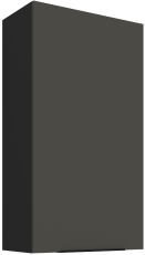 Zgornja omara Aria - siva/črna - 60 G-108 1F