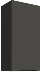 Zgornja omara Aria - siva/črna - 45 G-90 1F 