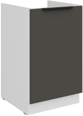 Spodnja omara Aria - siva/bela - 50 ZL 1F BB