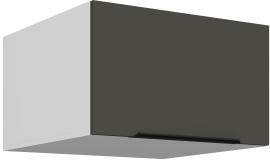 Zgornja omara Aria - siva/bela - 60 NAGU-36 1F