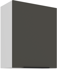 Zgornja omara Aria - siva/bela - 60 G-72 1F