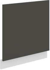 Vrata za vgradni pomivalni stroj Aria - siva/bela - ZM 570x596