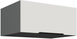 Zgornja omara Aria - bela/antracit - 80 NAGU-36 1F