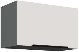Zgornja omara Aria - bela/antracit - 60 GU-36 1F