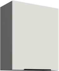 Zgornja omara Aria - bela/antracit - 60 G-72 1F