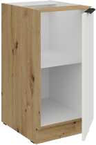 Stolarz-Lempert - Spodnja omara Aria - bela/artisan hrast - 40 D 1F BB