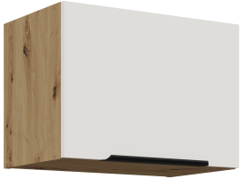 Zgornja omara Aria - bela/artisan hrast - 50 GU-36 1F