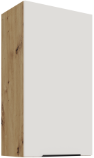 Zgornja omara Aria - bela/artisan hrast - 50 G-90 1F
