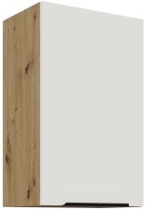 Zgornja omara Aria - bela/artisan hrast - 45 G-72 1F 