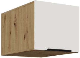 Zgornja omara Aria - bela/artisan hrast - 40 NAGU-36 1F