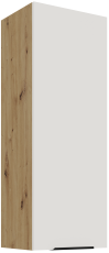 Zgornja omara Aria - bela/artisan hrast - 40 G-108 1F