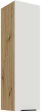 Zgornja omara Aria - bela/artisan hrast - 30 G-108 1F