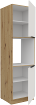Stolarz-Lempert - Visoka omara Aria - bela/artisan hrast - 60 DP-210 2F
