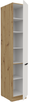 Stolarz-Lempert - Visoka omara Aria - bela/artisan hrast - 40 DK-210 2F