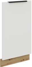 Vrata za vgradni pomivalni stroj Aria - bela/artisan hrast - ZM 713x446