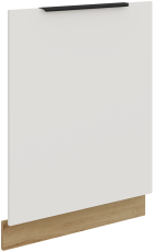 Vrata za vgradni pomivalni stroj Aria - bela/artisan hrast - ZM 713x596