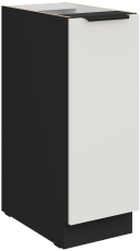 Spodnja omara Aria - bela/črna - 30 D CARGO BB