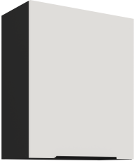 Zgornja omara Aria - bela/črna - 60 G-72 1F