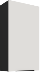 Zgornja omara Aria - bela/črna - 60 G-108 1F