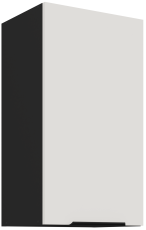 Zgornja omara Aria - bela/črna - 40 G-72 1F