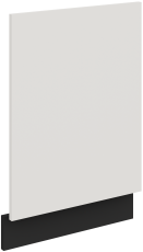 Vrata za vgradni pomivalni stroj Aria - bela/črna - ZM 570x446