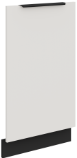 Vrata za vgradni pomivalni stroj Aria - bela/črna - ZM 713x446