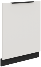 Vrata za vgradni pomivalni stroj Aria - bela/črna - ZM 713x596