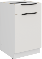 Spodnja omara Aria - bela - 50 D 1F 1S BB