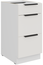 Spodnja omara Aria - bela - 40 D 3S BB 