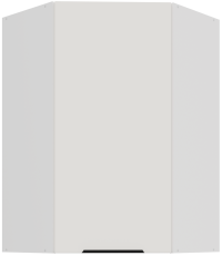 Zgornja kotna omara Aria - bela - 60x60 GN-90 1F (45°)