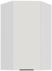 Zgornja kotna omara Aria - bela - 60x60 GN-108 1F (45°)