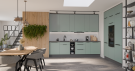 Kuhinjski sestav Aria - aquamarine/antracit