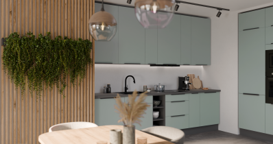 Stolarz-Lempert - Zhornja omara Aria - aquamarine/antracit - 80 NAGU-36 1F