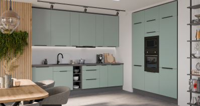 Stolarz-Lempert - Zhornja omara Aria - aquamarine/antracit - 80 NAGU-36 1F
