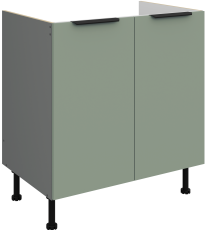 Spodnja omara Aria - aquamarine/antracit - 80 ZL 2F BB