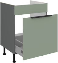 Stolarz-Lempert - Spodnja omara Aria - aquamarine/antracit - 60 ZL 1S BB