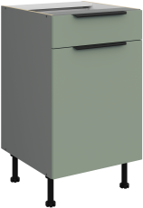 Spodnja omara Aria - aquamarine/antracit - 50 D 1F 1S BB 