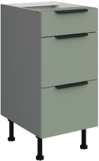 Spodnja omara Aria - aquamarine/antracit - 40 D 3S BB