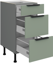 Stolarz-Lempert - Spodnja omara Aria - aquamarine/antracit - 40 D 3S BB