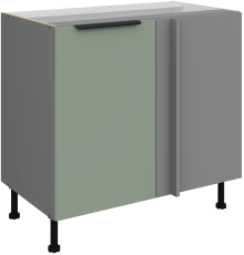 Spodnja omara Aria - aquamarine/antracit - 105 ND 1F BB