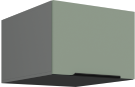 Zhornja omara Aria - aquamarine/antracit - 50 NAGU-36 1F