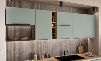 Stolarz-Lempert - Visoka omara Aria - aquamarine/artisan hrast - 60 DK-210 2F