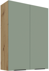 Zgornja omara Aria - aquamarine/artisan hrast - 80 G-108 2F